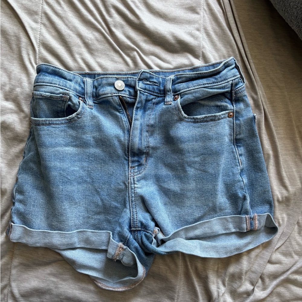 American Eagle Outfitters Light Blue Jean Shorts